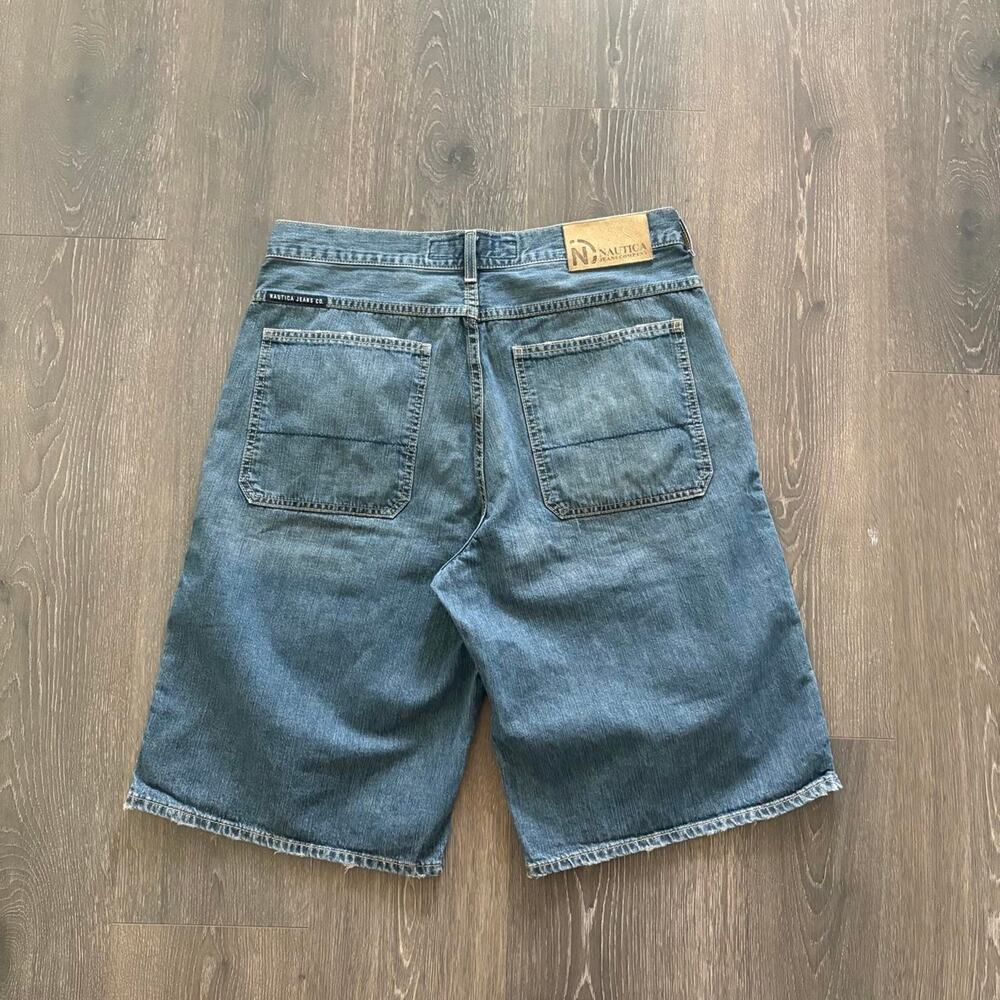 Vintage y2k Nautica Baggy Jean shorts